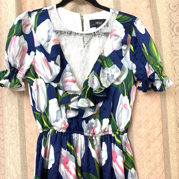 NEW Nissa Floral Print Dress - Picture 4 of 6